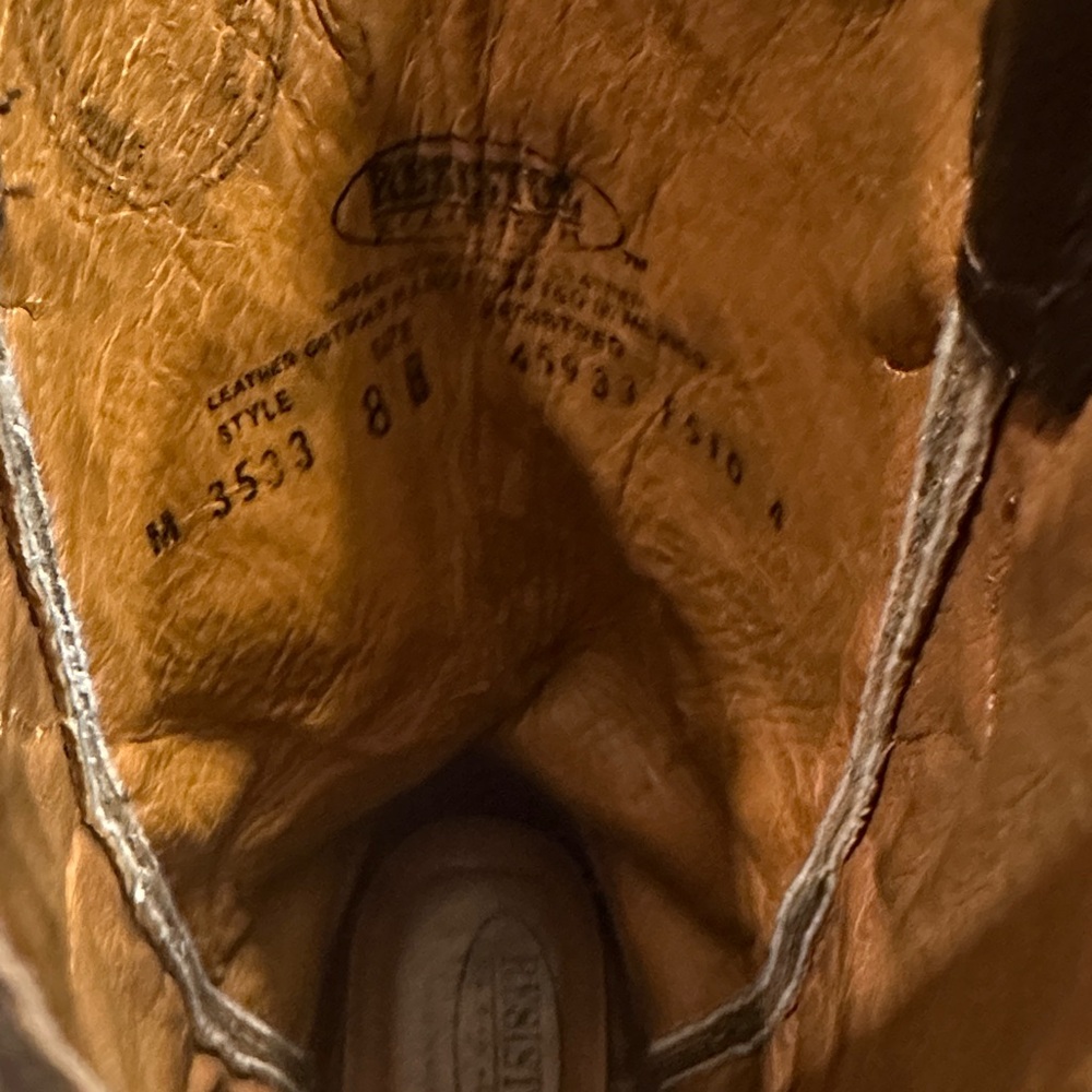 Women’s Leather Cowboy Boots - Picture 2 of 4